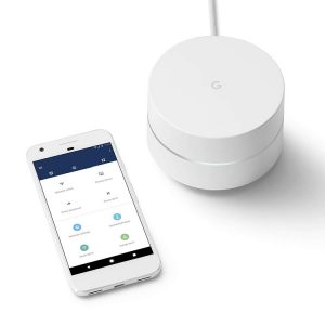 Wireless Device Connected To The Google WiFi System