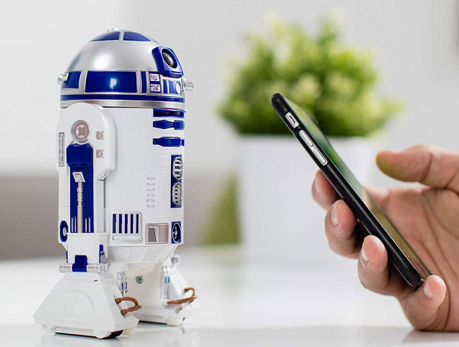 remote controlled R2D2 with phone app