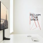 The Samsung space saving monitor - a cool accessory for your desk