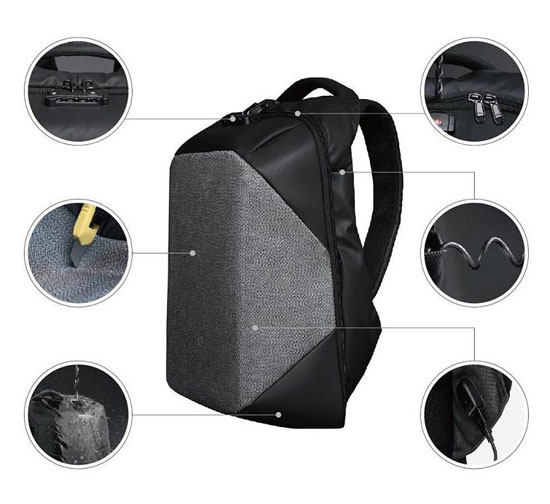 The Smart Backpack Features