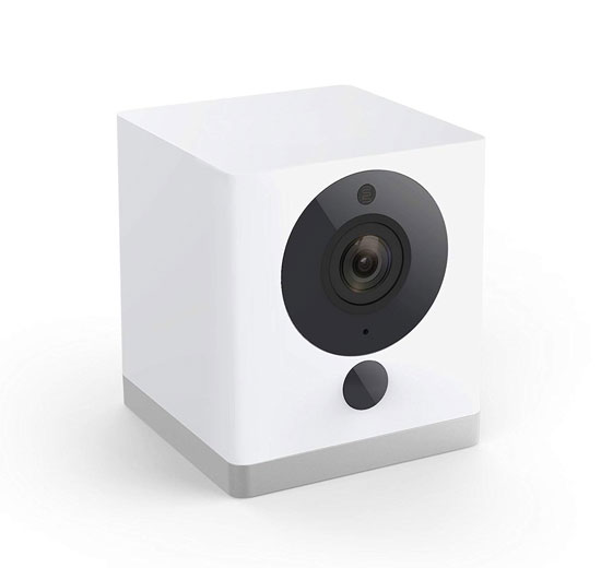 wirelss smart camera with night vision and 2 way audio