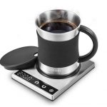 The Coffee Mug Warmer Set is a cool gift idea for anyone