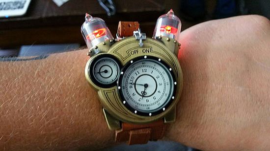 Cool steampunk watch gadget