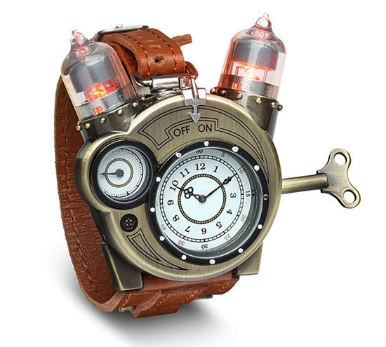 Steampunk Brass Watch