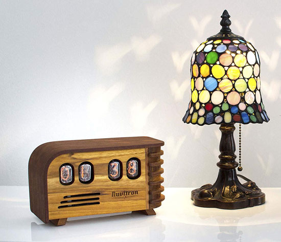Vintage Nixie Tube Alarm Clock