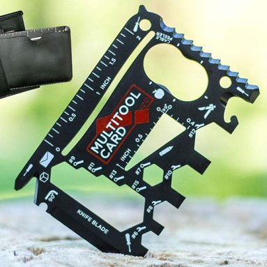 37-in-1 Multitool Credit Card – The Tool You Have Been Dreaming About