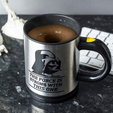 Star Wars Self-Stirring Travel Mug: This Is The Coffee Mug You Are Looking For!