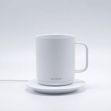 The Ember Temperature Control Ceramic Mug: Keep Your Coffee Nice And Hot For A Full Hour