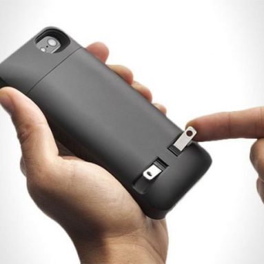An iPhone Case You Can Plug In The Wall? Yes, Please!