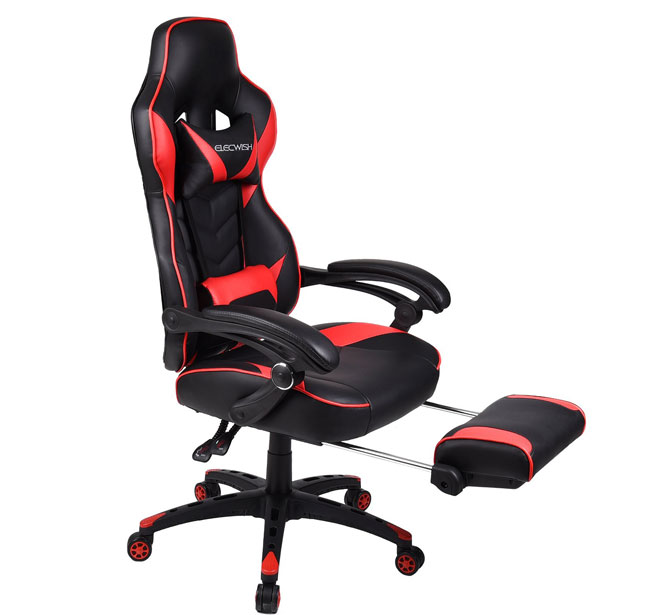 Affordable Reclining Ergonomic Gaming Racing Chair Just Like PewDiePie ...
